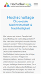 Mobile Screenshot of hochschultage.org